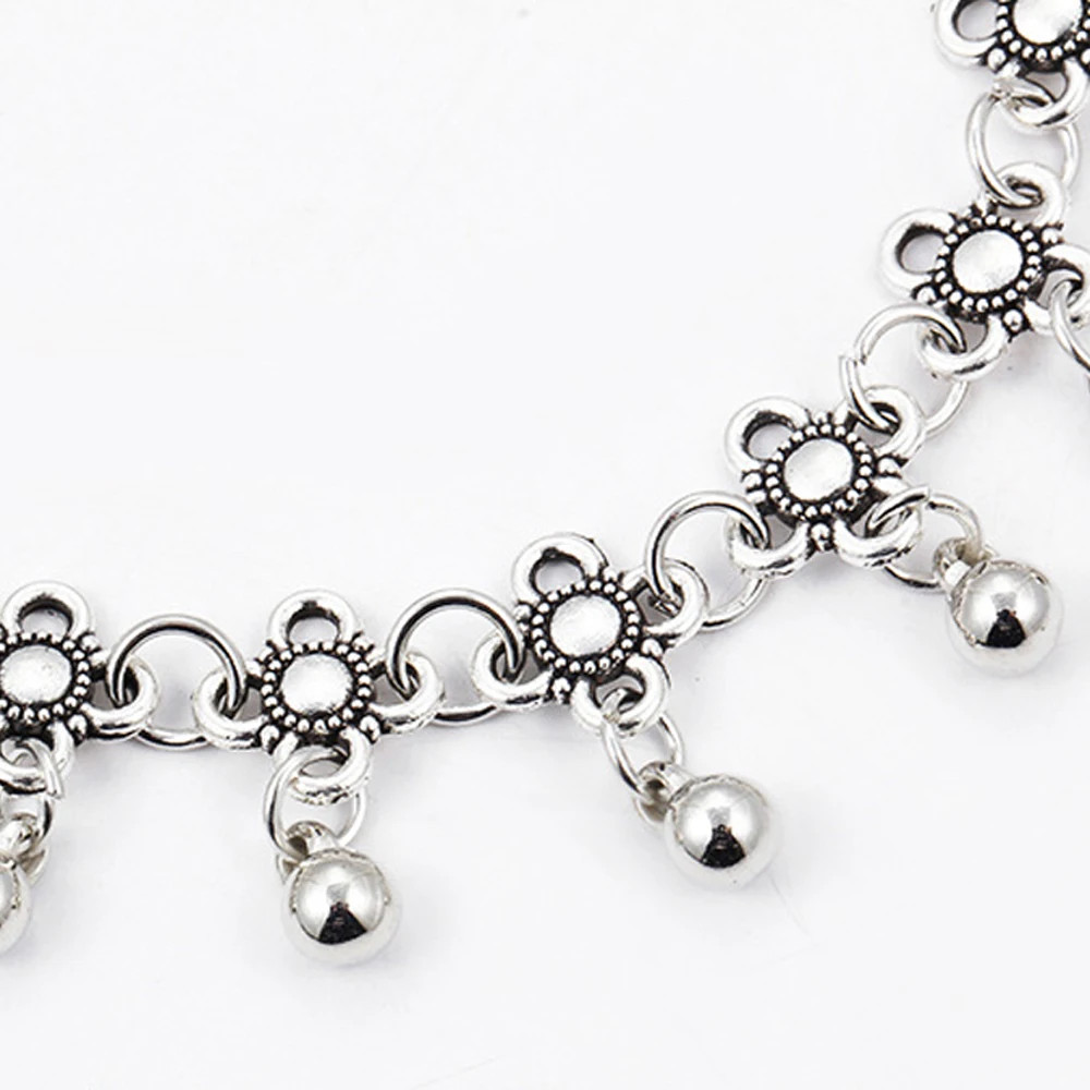 Vintage Gypsy Bells Bracelet Anklet for Women Sexy Foot Chains Water Jewelry