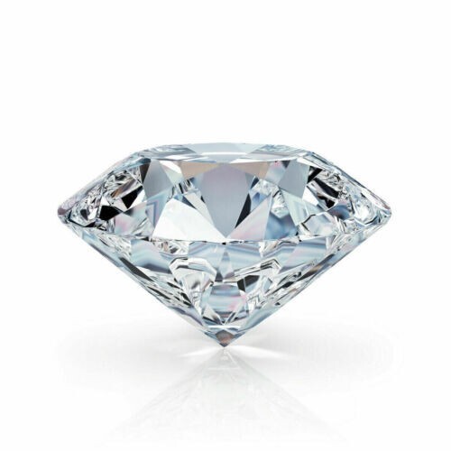 3CT Natural Certified Excellent 9.4mm Round VVS1 Diamond with GIA Certificate D