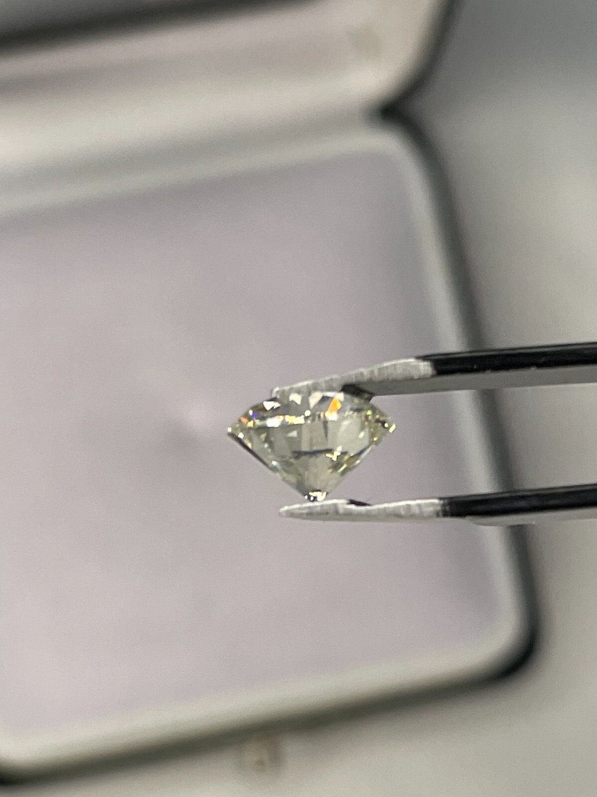 Certified 1.475 Carat Natural Diamond Clarity SI-2 Color K Cut Very Good Round
