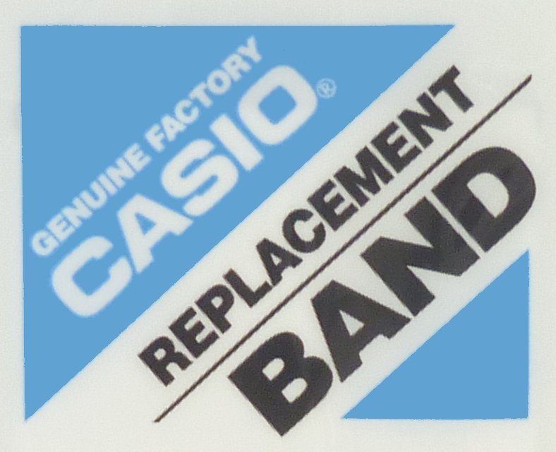 GENUINE Casio Watch Strap Band for G-100 G-101 G-200 G-2110 G-2300 G-2310 -BLACK