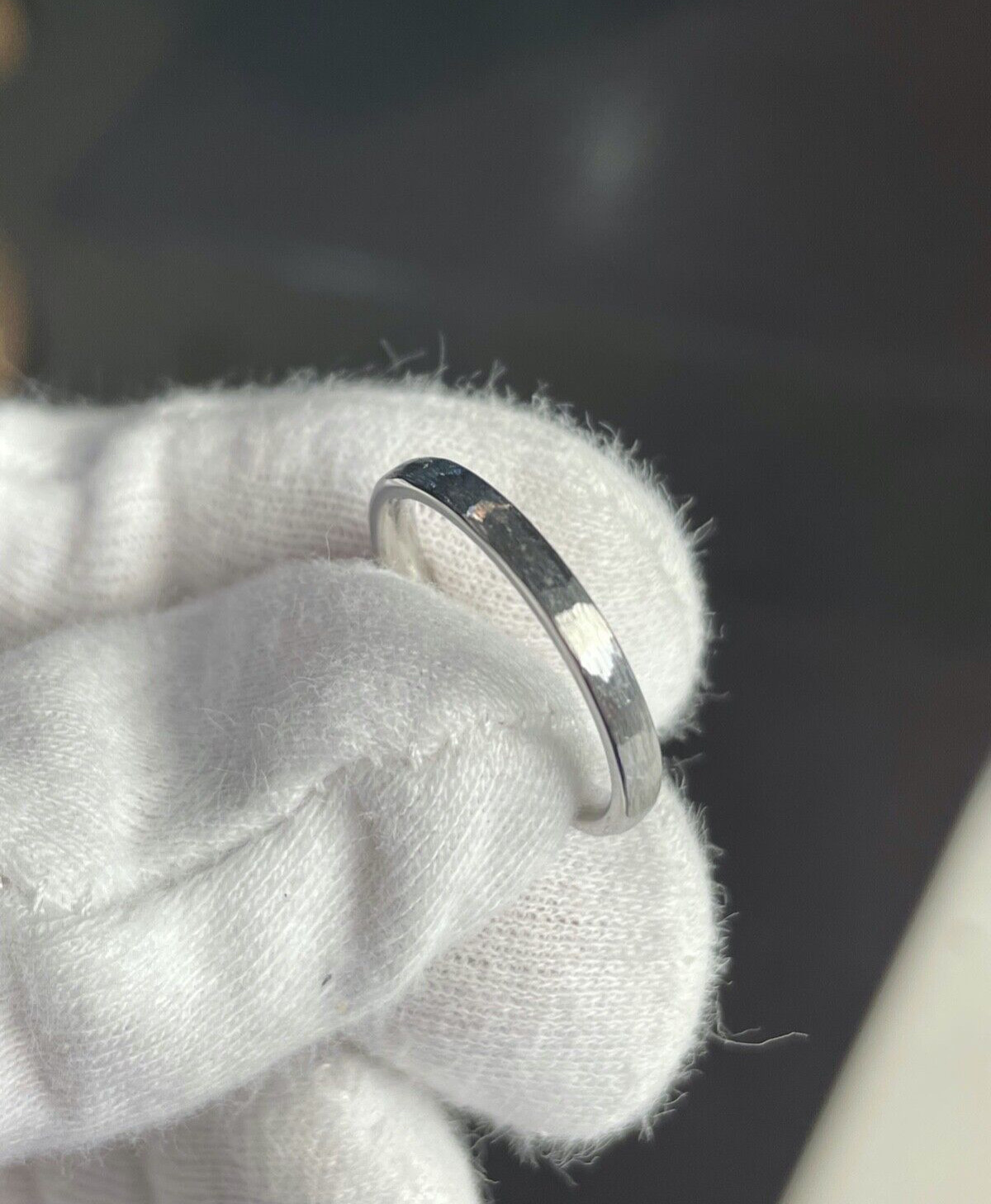 Solid Titanium Band, Stackable, Stacker Ring, Everyday Wear, Ladies, Men