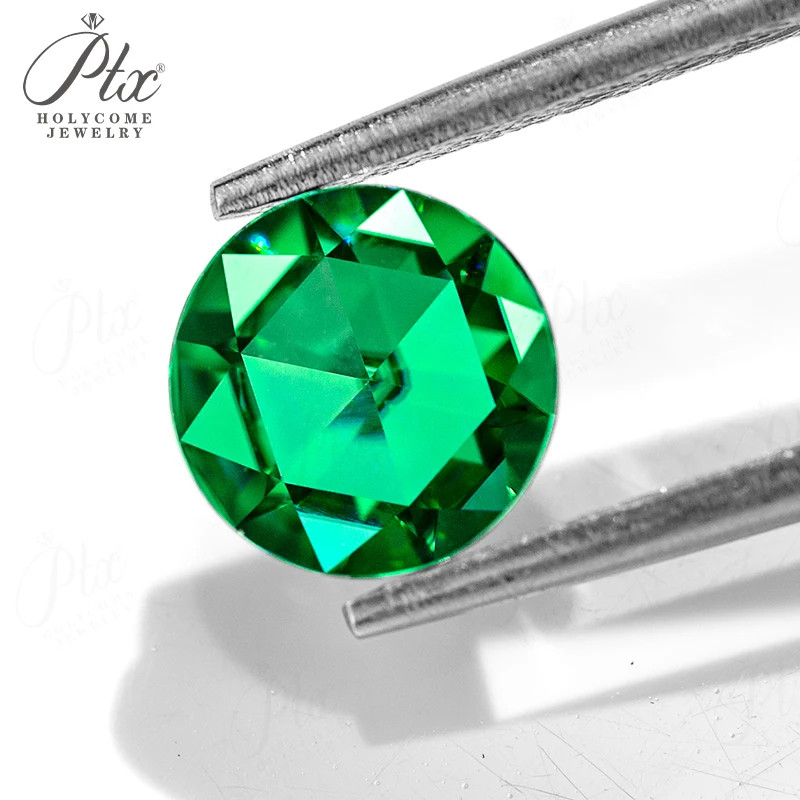 Natural Color Flat Bottom Rose Cut Moissanite Faceted Loose Stones for Jewelry