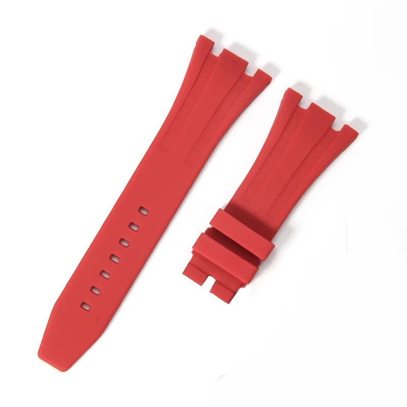 27mm 28mm 30mm Rubber Silicone Watch Band Strap for AP Royal Oak Offshore GA2100