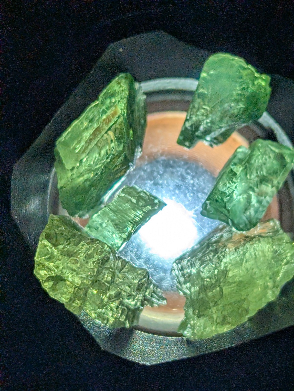 USA Seller 20.82 VVS Natural Hiddenite facet rough gemstone