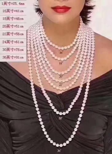 mini AAA 2-3mm White Akoya pearl Necklace 14k Gold clasp 16″ 18″ 20 inch