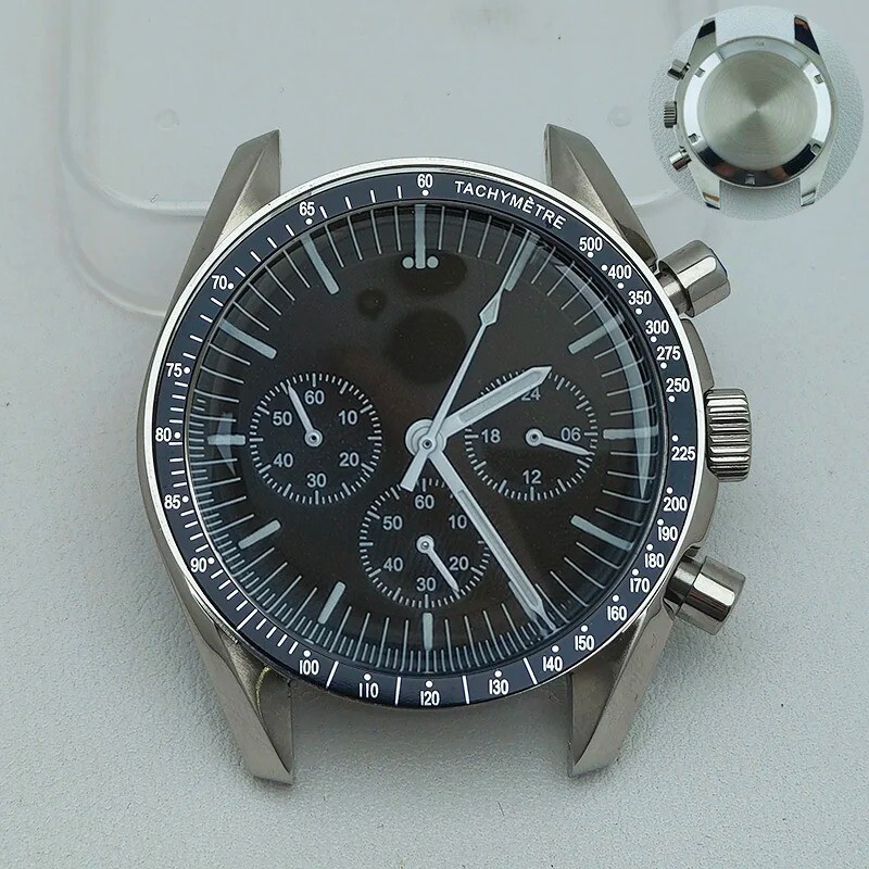 39.7mm Watch Metal Case FIT VK63 Movement Case Watch Accessories Suitable