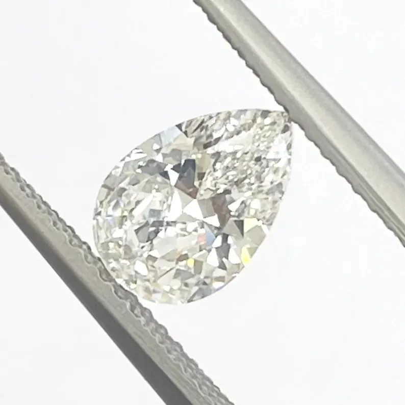 CERTIFIED 7.16 Ct Natural Diamond D Grade Pear LOOSE VVS1/ 17.5 mm