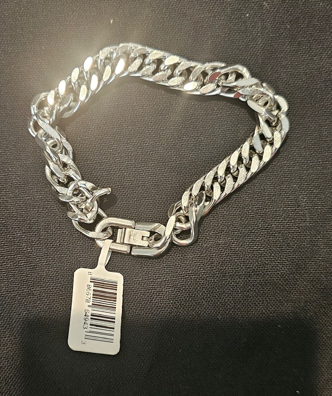 Invicta Elements Men’s Ultra Chain Bracelet Silver Tone 80815