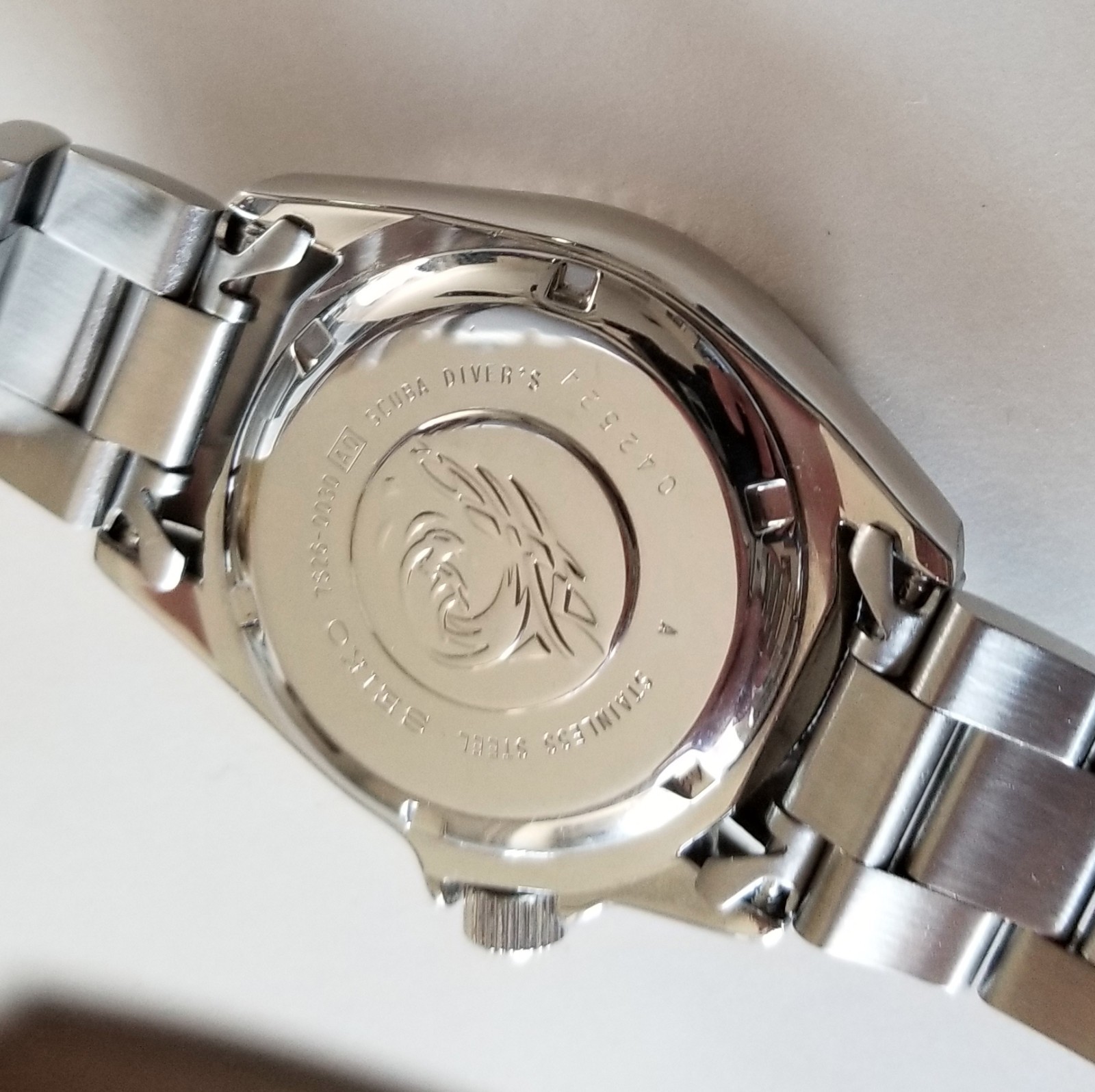 20mm Curved End Stainless Steel Bracelet For Citizen NY0040- 09w 17l 50w 09ee