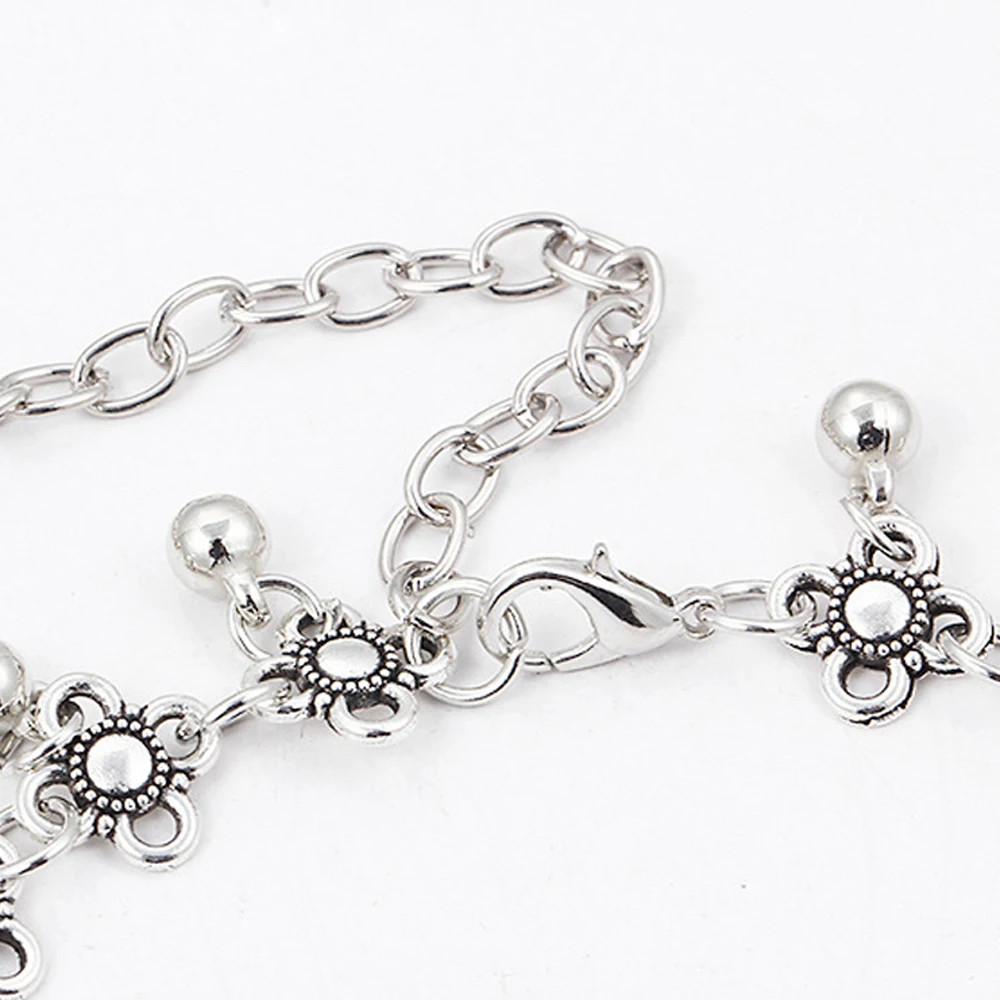 Vintage Gypsy Bells Bracelet Anklet for Women Sexy Foot Chains Water Jewelry