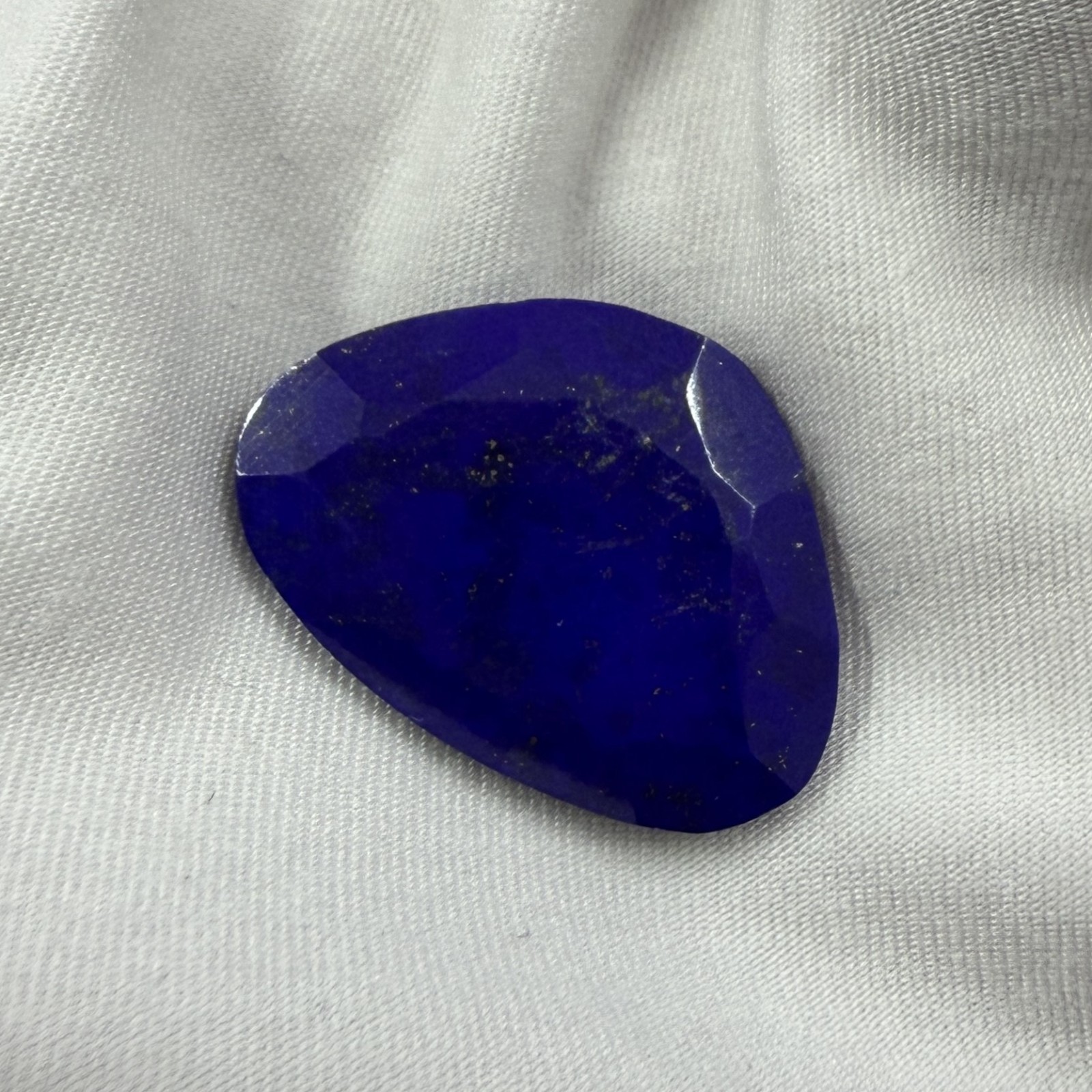 100% Natural Lapis Lazuli Triangular Cut Loose Gemstones