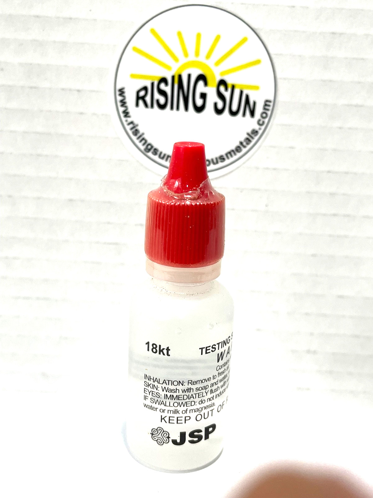 JSP 18K Gold Jewelry Acid Solution Testing Kit Tester Test Scrap Coins Bars GTE