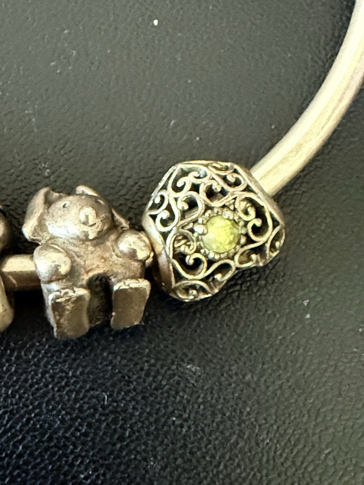Pandora Sterling Silver 925 ALE One In a Million Bracelet 7 With Retired Charms