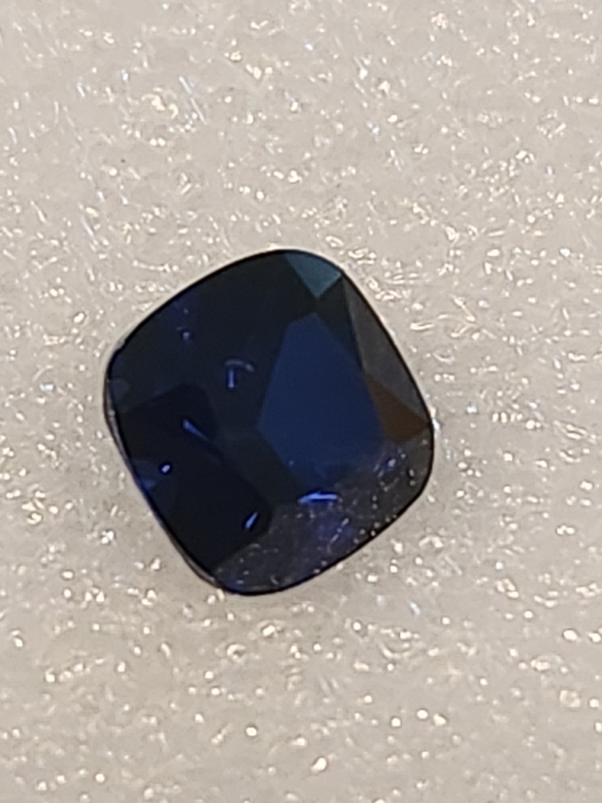 2.5CT 8mm Blue Sapphire Cushion Cut [Lab Created] $1099 MSRP