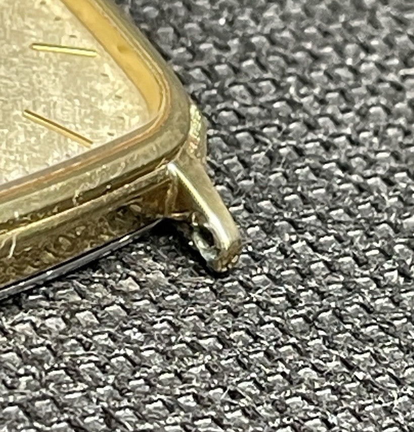 [Very good] Vintage SEIKO Dolce 9531-5000 Gold Quartz Men’s Watch JAPAN