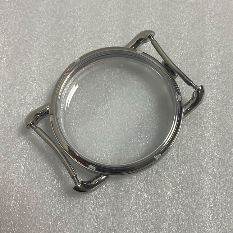 40MM Stainless Steel Watch Case Mineral Glass For NH70 Movement Housing Shell