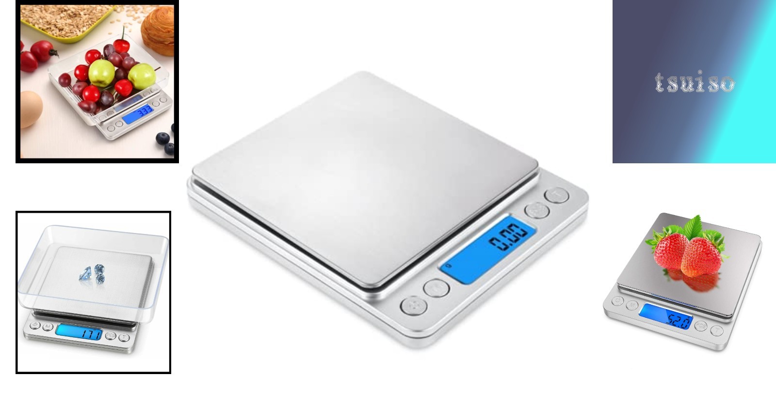 3000g x 0.1g Digital Benchtop Scale for Jewelry Gold Silver Herb Gram Oz DWT OZT