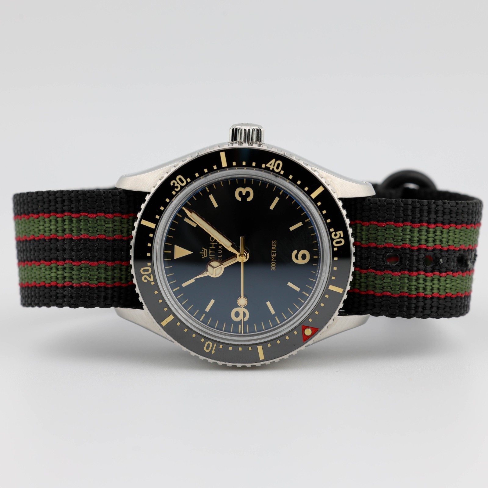 SMITHS Deluxe Commander PRS-60 Great Britain Wind-up Analog Men’s Watch