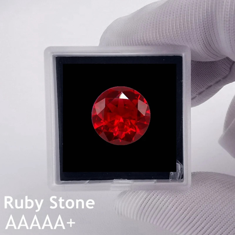 Wholesale Natural Loose Gemstone Red Ruby 0.5-10ct AGL VVS for Jewelry Making