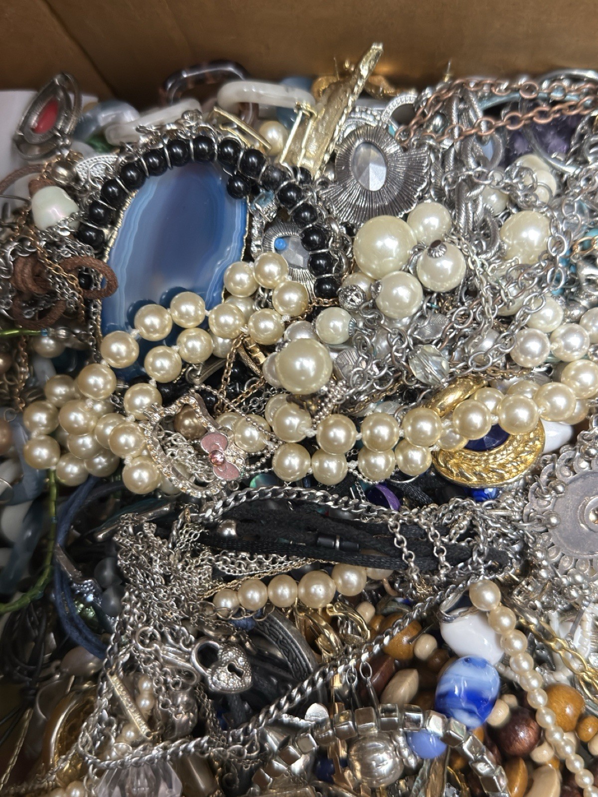 Huge Unsearched Jewelry Lot VTG Vintage to Modern