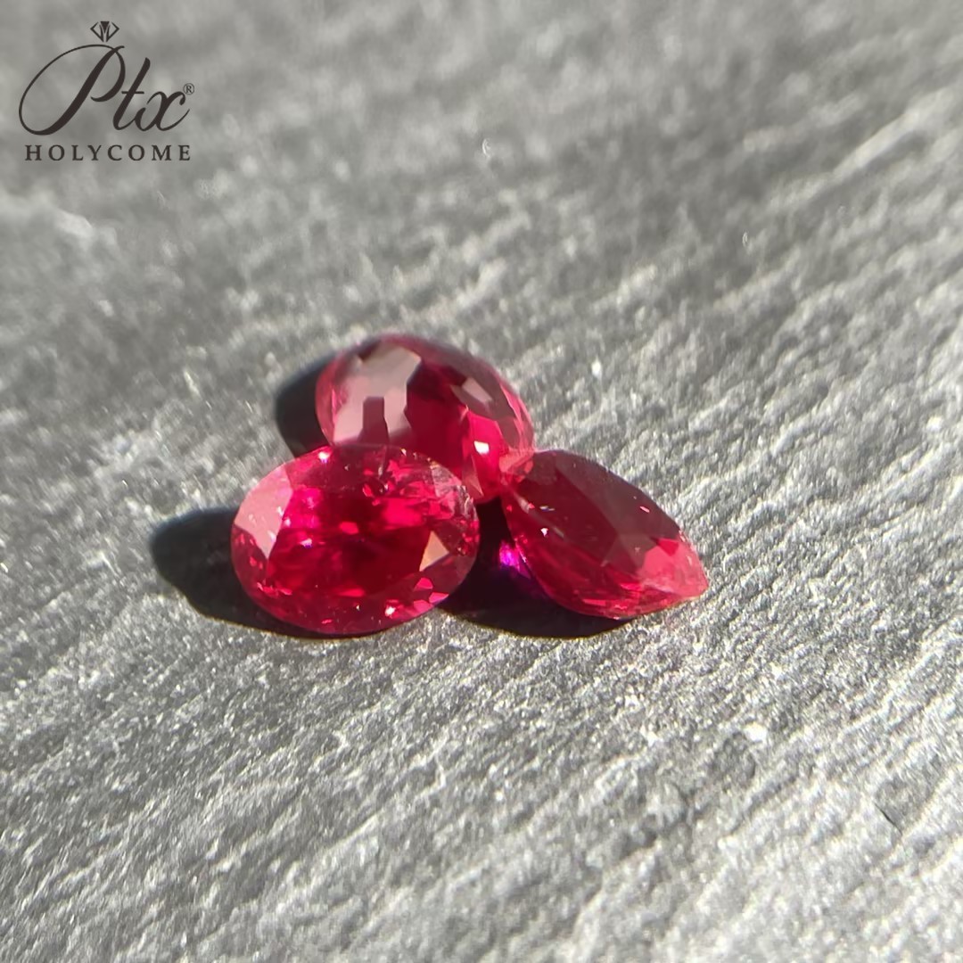 AGL Certificate Lab-grown Gemstone Ruby Oval Cut 0.5-8ct for High-end Jewelry