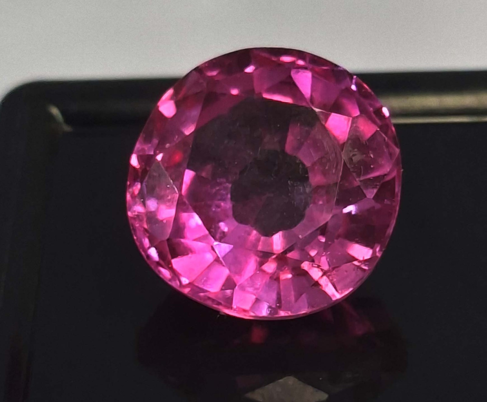 Natural Pink Sapphire Round Cut 10-12 Ct Certified Loose Gemstone TQ190