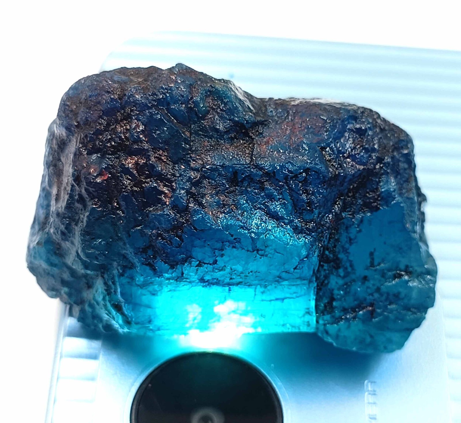 230 Ct Raw Kashmiri Sapphire Uncut Rough Natural Certified Loose Gemstone KKD