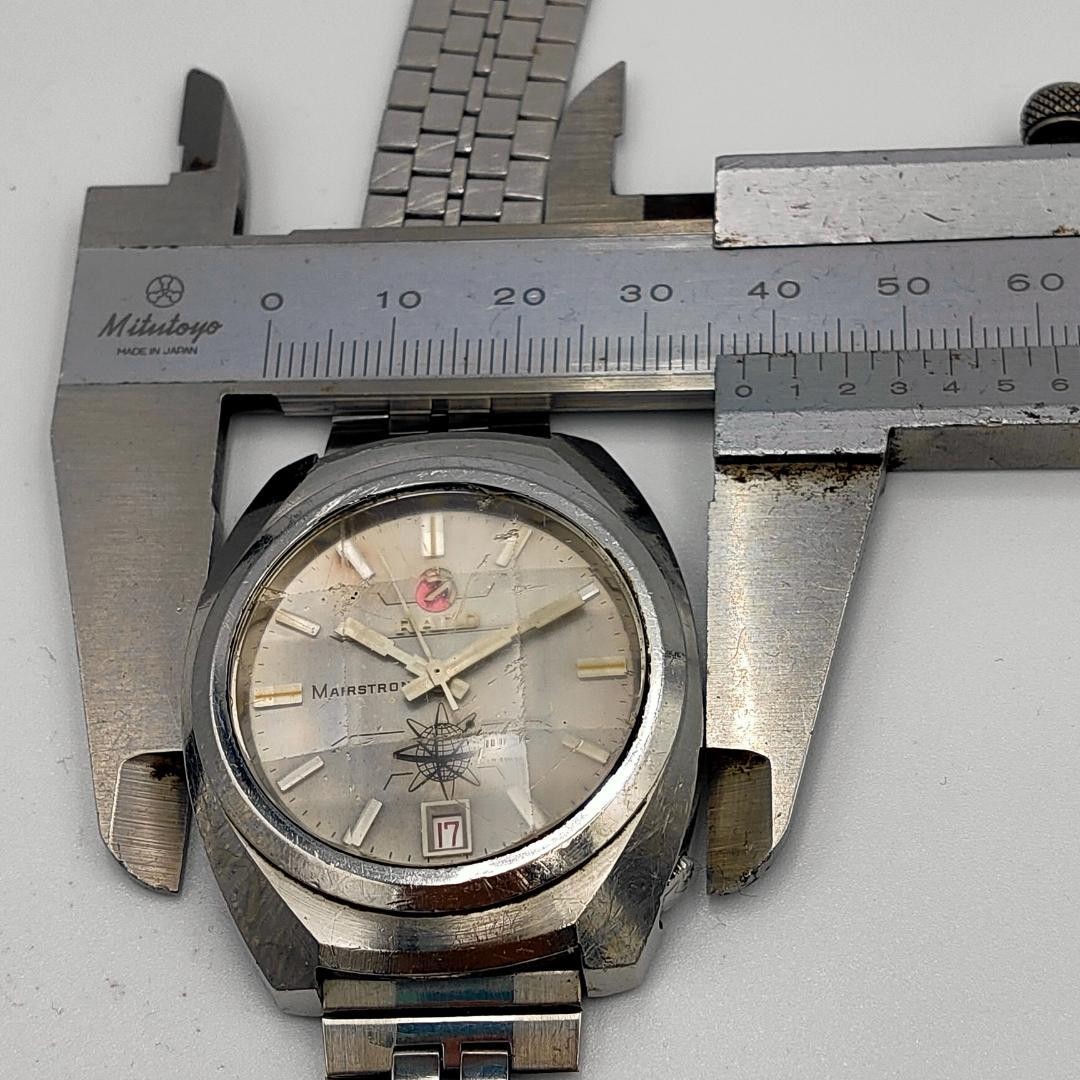 NEEDS SERVICE RADO Marstron with Cut Glass Vintage Automatic Watch | Swiss Made