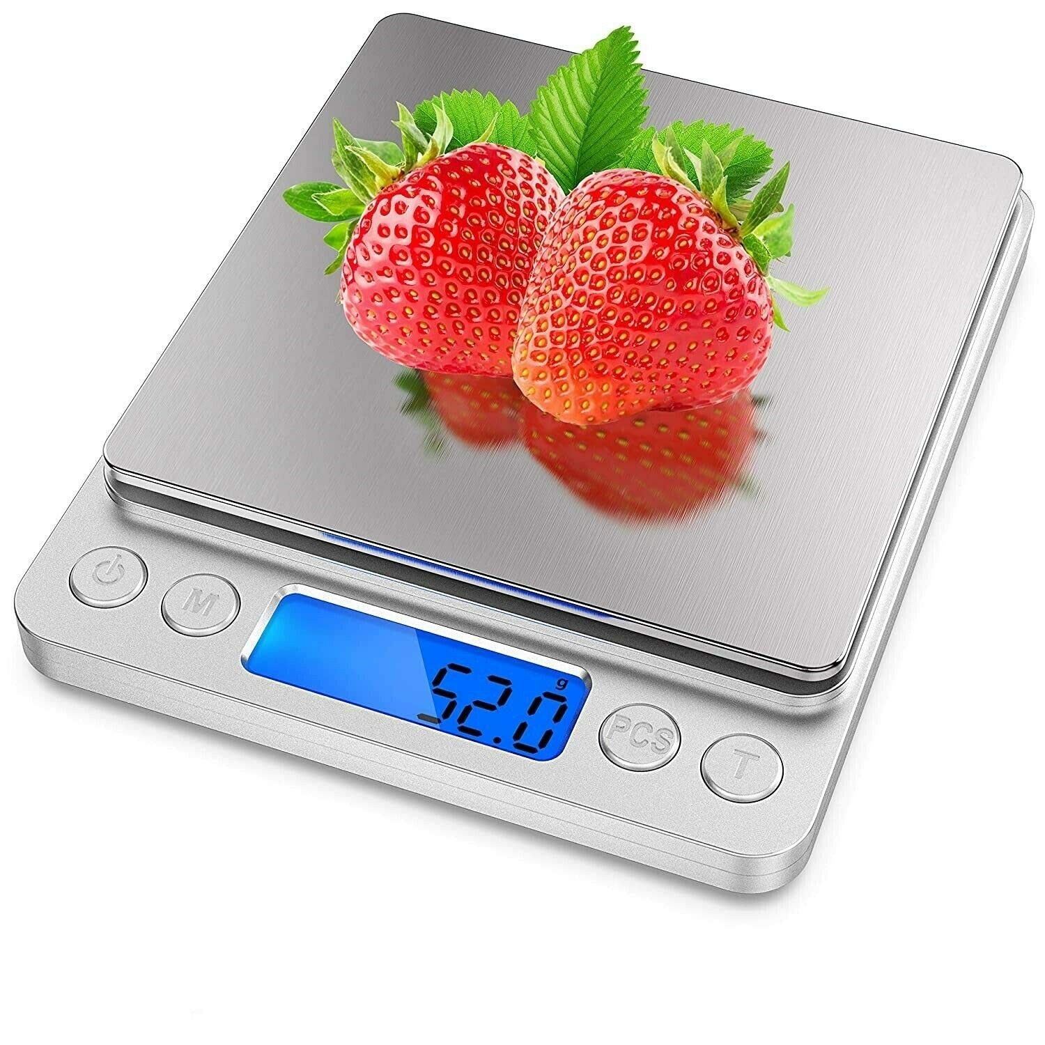 3000g x 0.1g Digital Benchtop Scale for Jewelry Gold Silver Herb Gram Oz DWT OZT