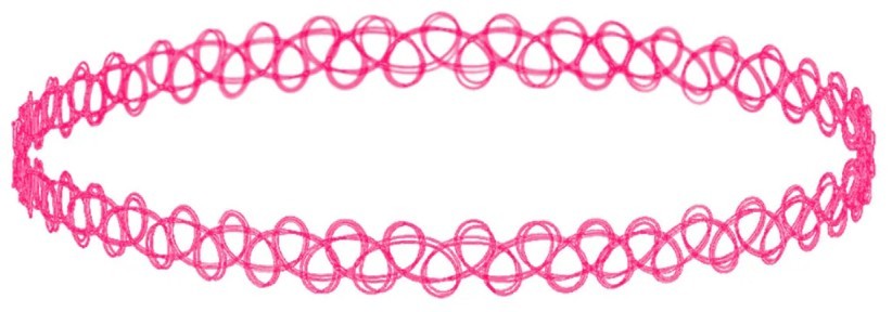 12 PCS Assorted Tattoo Stretch Jewelry Choker Necklaces Classic Gothic Colorful