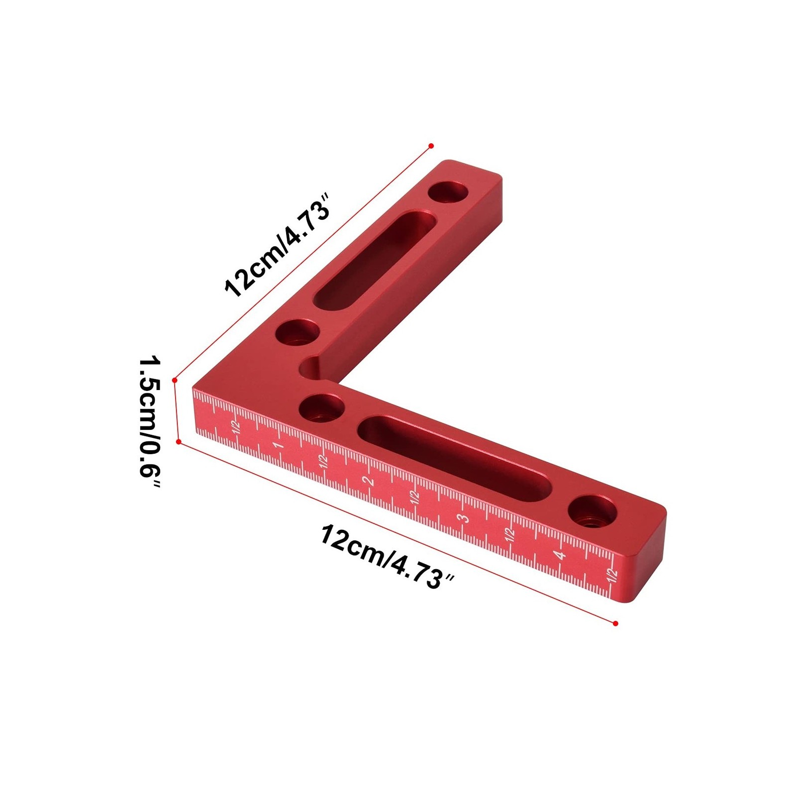 Mocoum Aluminium Alloy 90 Degree Positioning Squares 4.7″ x 4.7… FAST USA SHIP