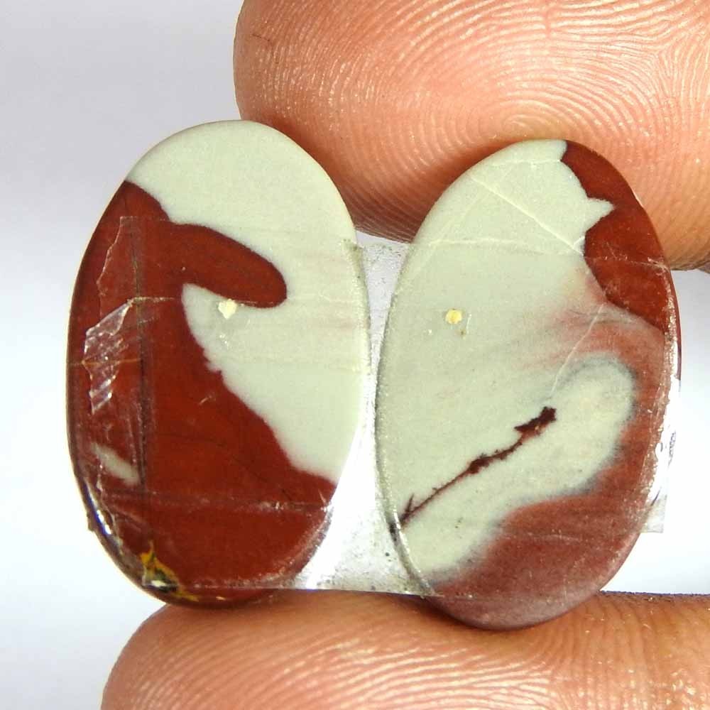 21.05Cts100%Natural Noreena Jasper Oval Pair Cabochon Loose Gemstone