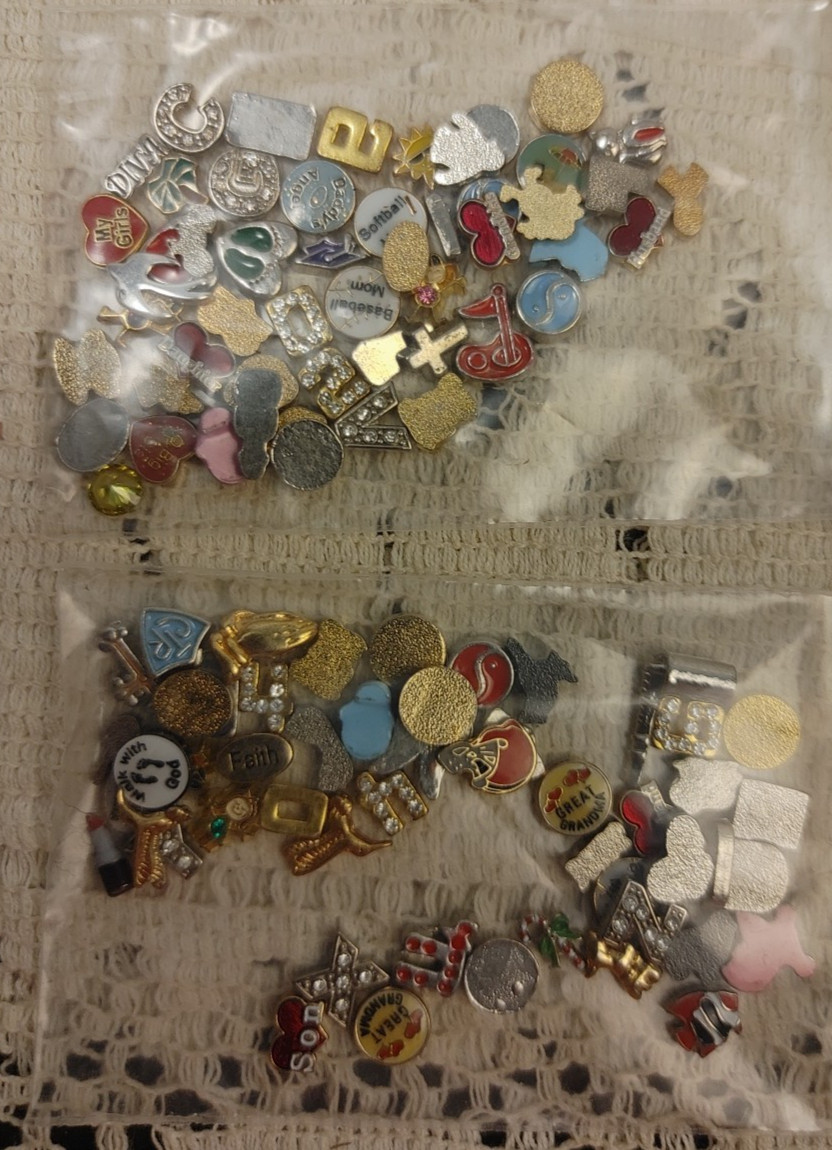 240 Floating Charms for Living Memory Charm Lockets ~ YES 240 TOTAL CHARMS!!