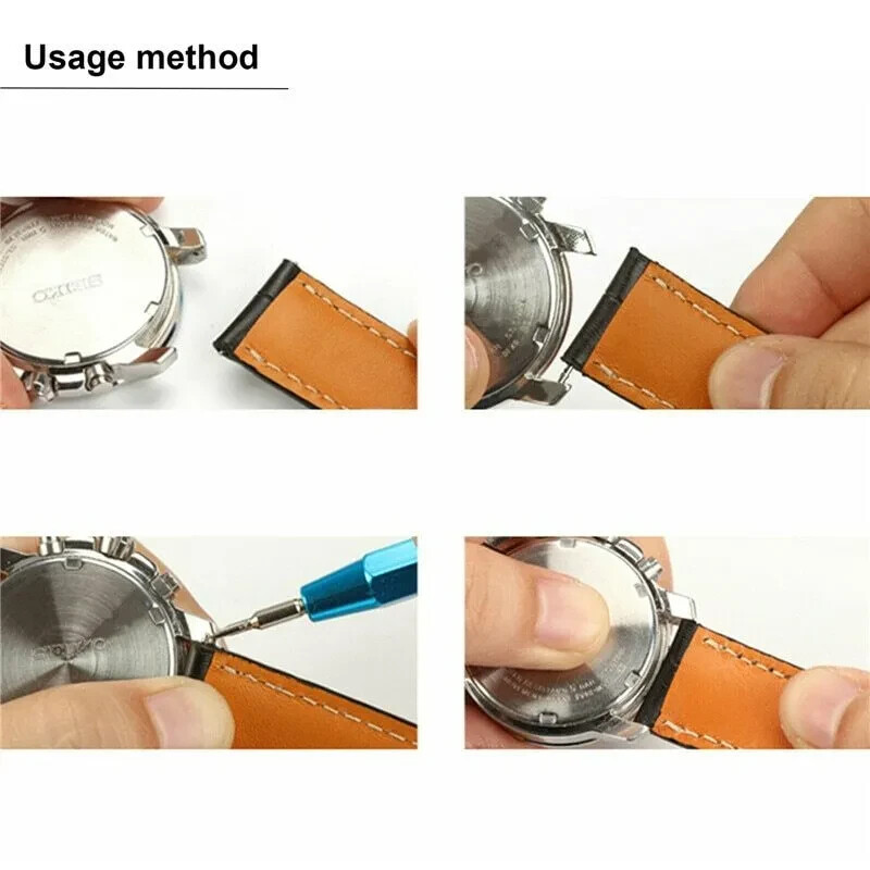 360 pc Watch PINS SPRING BARS Band Strap Link 8-25mm Repair Kit Stainless Steel