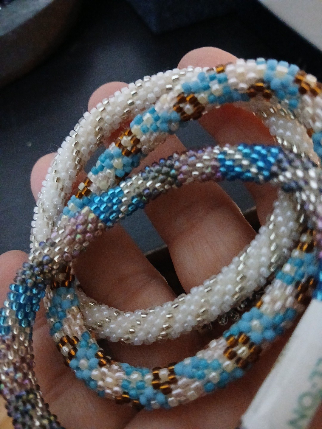 Set Of 3 Roll On Bracelets Nepal Aid Through Trade (lot #1)
