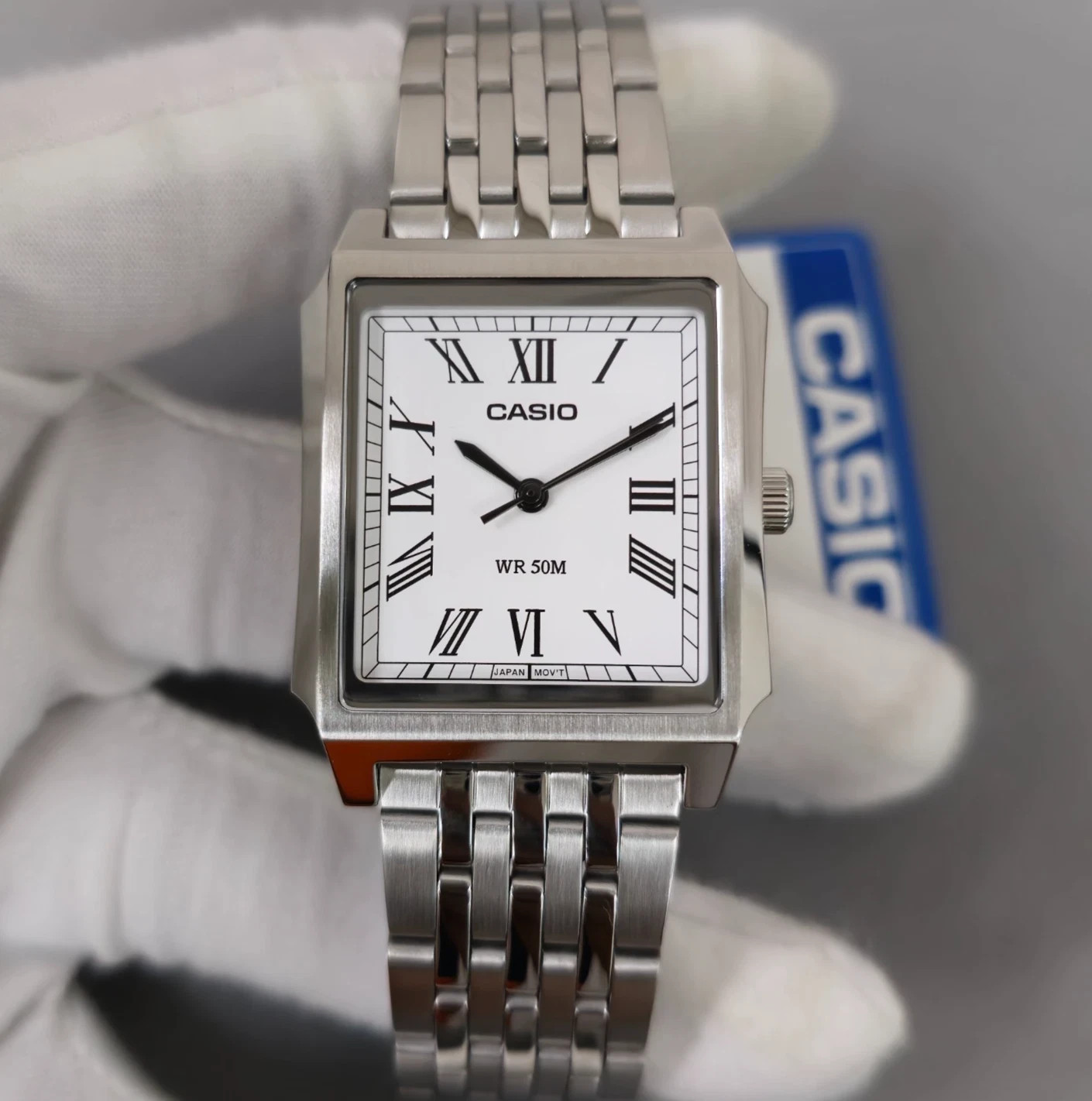 Casio Collection Classic Analog MTP-B190D-7B White Dial 32 mm Men’s Watch