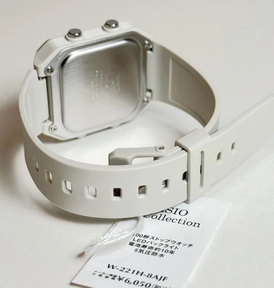 CASIO Collection STANDARD Watch NEW Japan W-221H-8AJF
