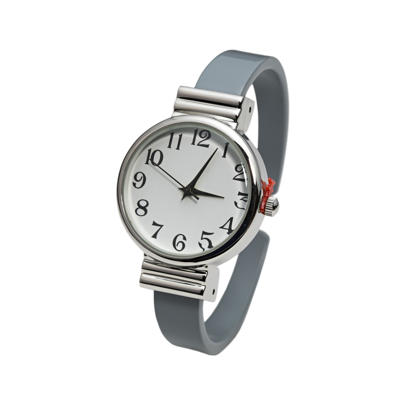 Blekon Women’s 30mm Analog Quartz Watch with Alloy Case and Acrylic Cuff Bangle