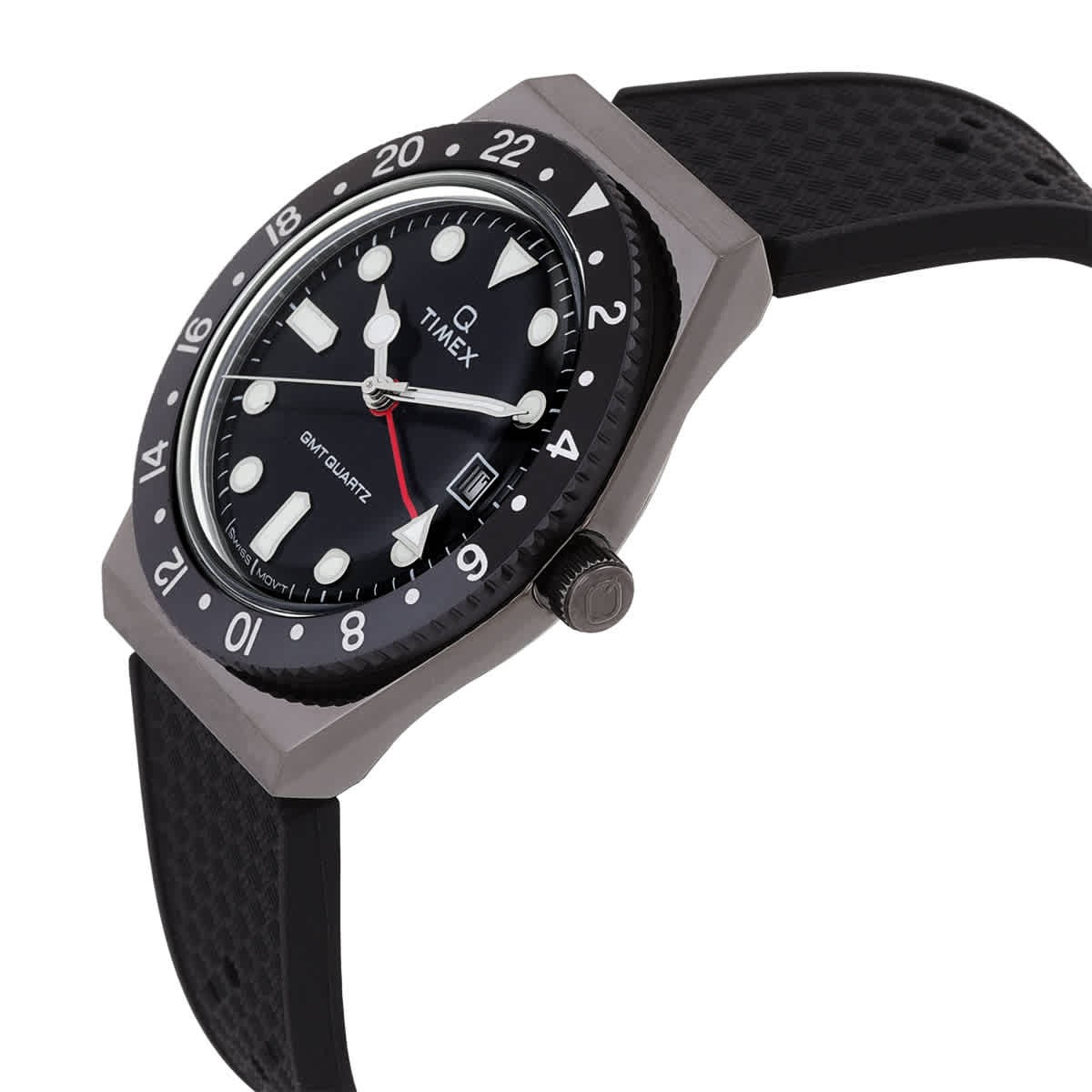 Timex Q Timex Quartz Black Dial Men’s Watch TW2V38200