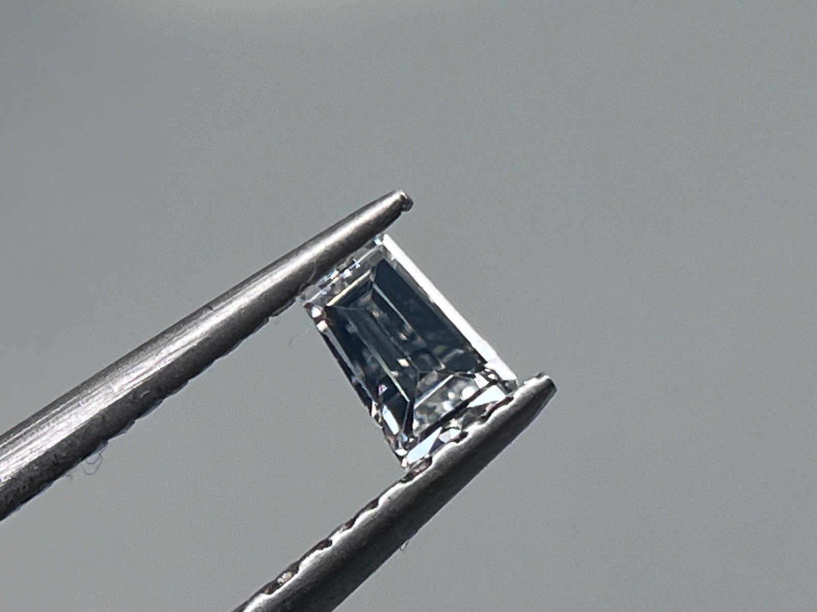 GIA Certified Tapered Baguette .19 CT VS2 F Natural Earth Mined Diamond