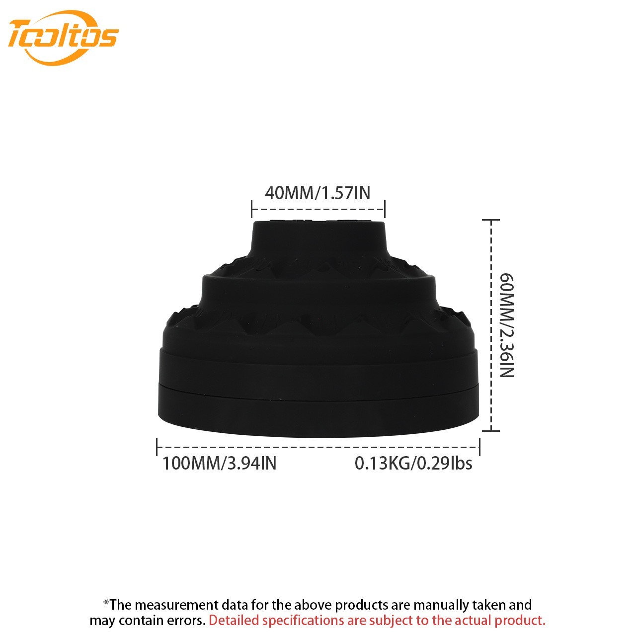360° Rotating Drill Bit Holder | 32 Holes Silicone Tool Organizer Non-Slip Base