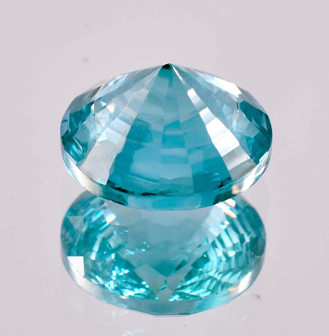 HUGE 27.45 Ct Natural Bi-Color Flawless Teal Sapphire Cut GIT Certified