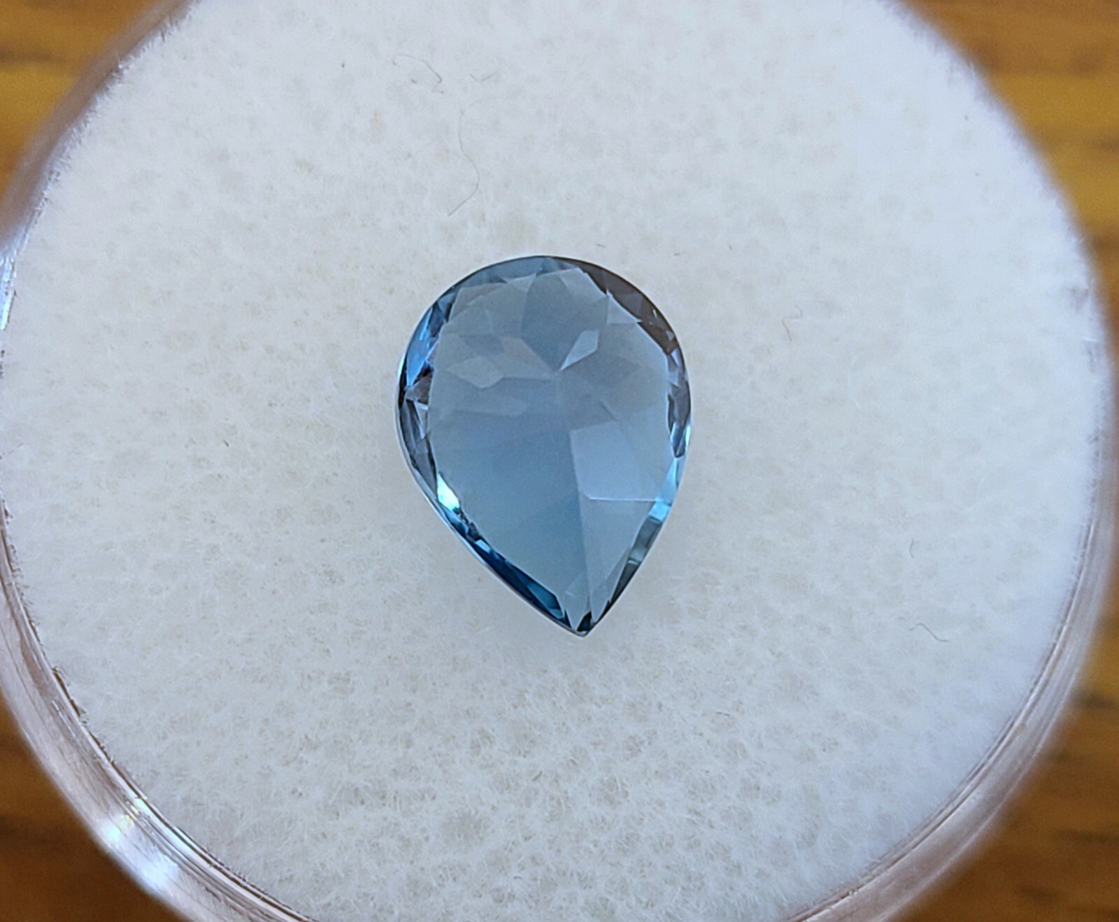 Blue Topaz 2.00 Ct. London Blue Topaz Gemstone Pear Shape 9 X 7 mm Loose Stone