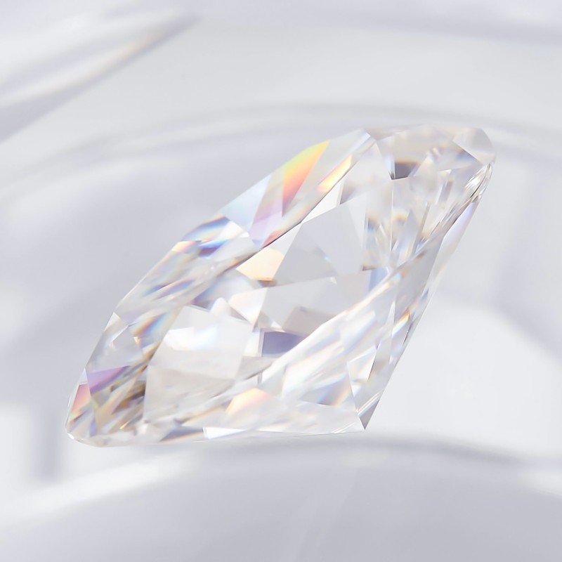 US 0.5ct GRA D Color Sparkling Oval Cut 1-20pcs Loose Moissanite VVS1 Wholesale
