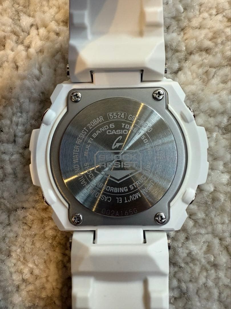 Good Condition G-Shock GST W310 White Radio Solar Watch No.gs2223