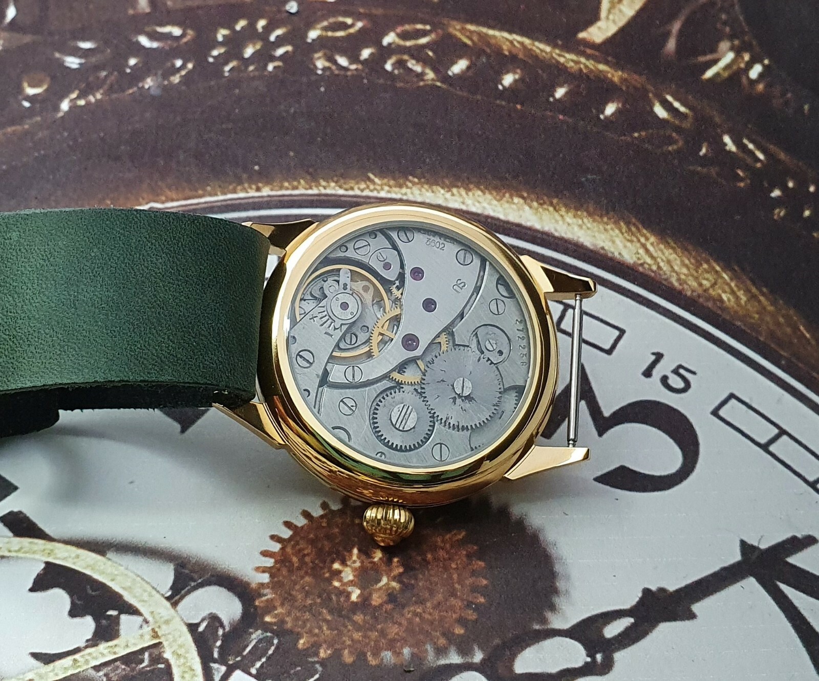 Watch Marriage 3602 USSR Limited Edition Men’s Wristwatch 18 Jewels