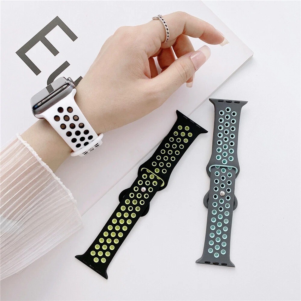 Silicone Sports Band Strap for Apple Watch Series 11 10 9 8 7 SE All Sizes 38-49
