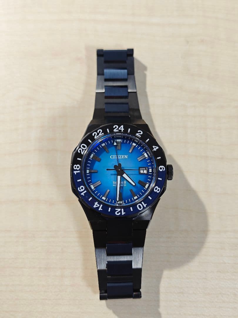 CITIZEN Series 8 Automatic GMT Watch NB6036-52N