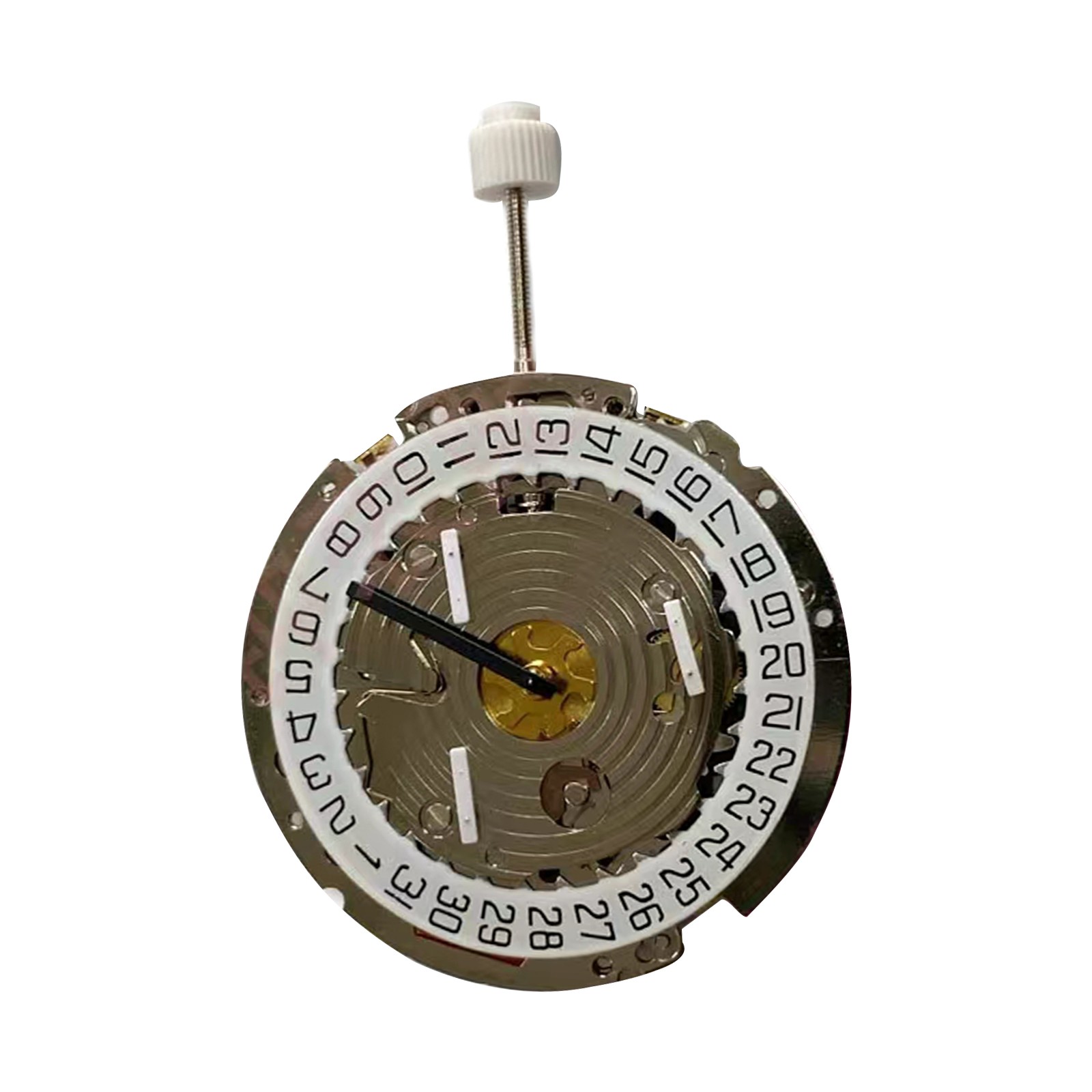 6-Hand Single Calendar Quartz Watch Movement Date At 4 o’clock For ISA 8171