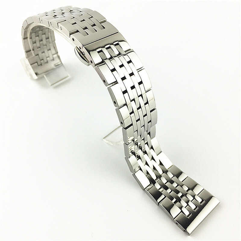 Solid Stainless Steel Watch Strap Bands Quick Release Business 12-24mm Universal